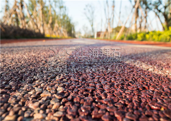 露骨料透水路面 露骨料透水路面