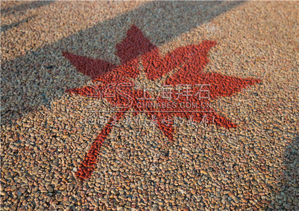 露骨料透水路面 露骨料透水路面