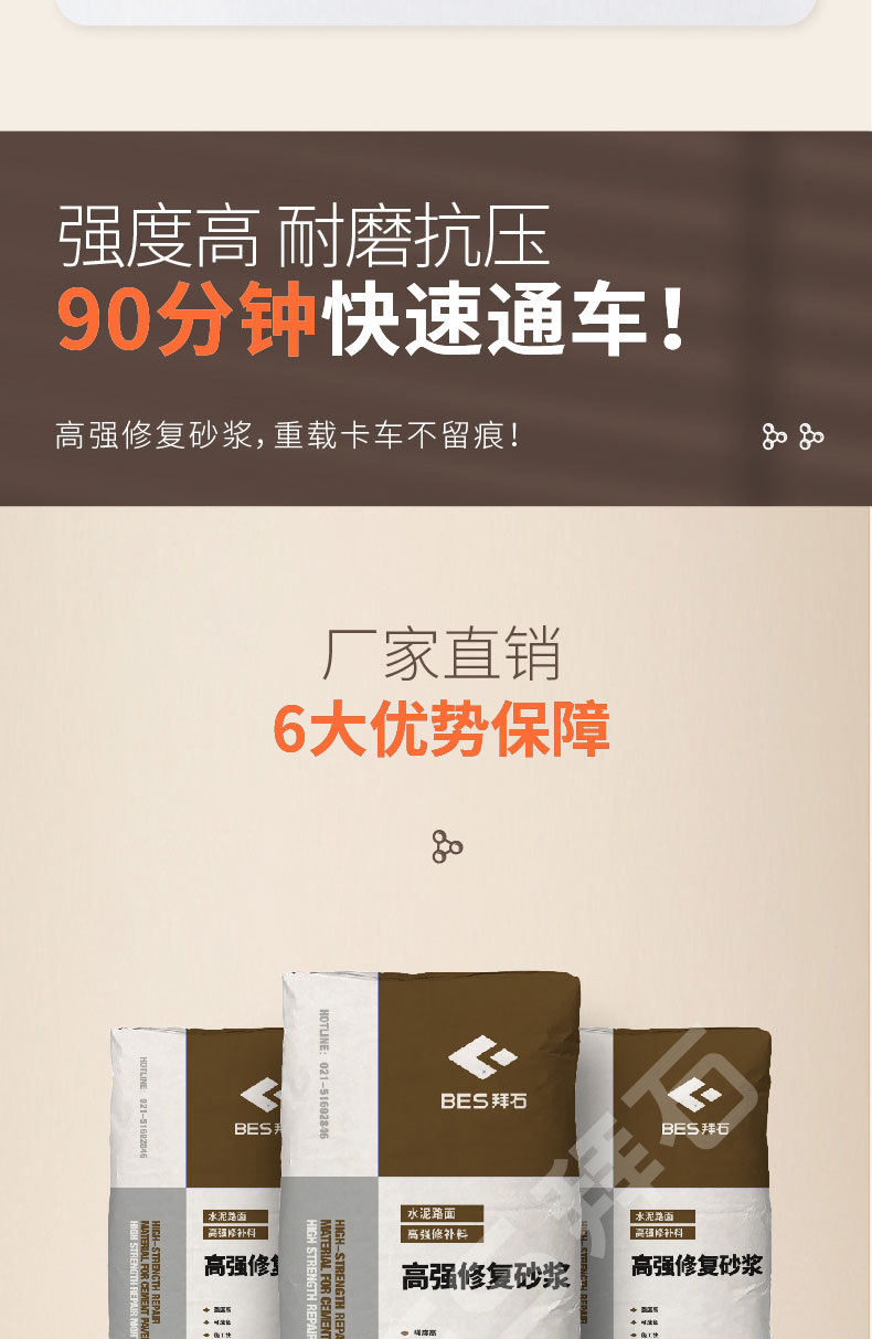 水泥路面修補料