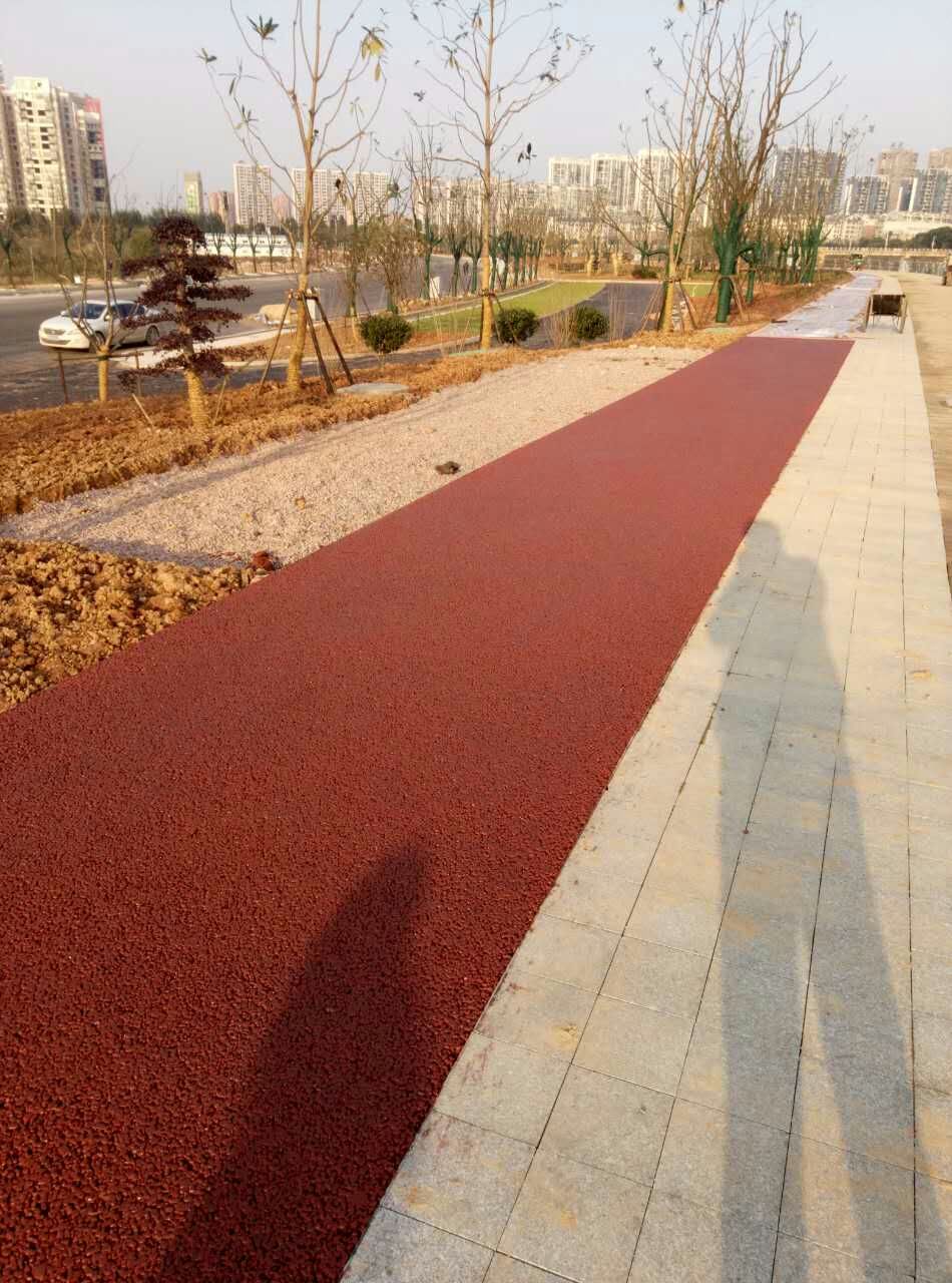 湖南衡陽風光帶市政透水路面工程 湖南衡陽風光帶市政透水路面工程