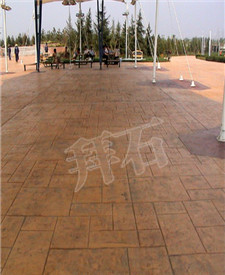 江西玉山縣旅游度假村壓模地坪項目 江西玉山縣旅游度假村壓模地坪項目