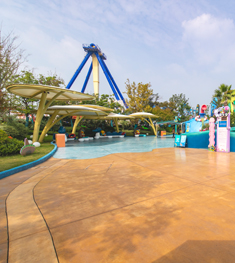 礫石聚合物地面