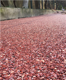 上海浦東大道膠粘石透水混凝土項目 上海浦東大道膠粘石透水混凝土項目