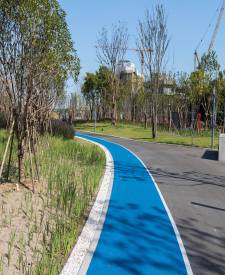 上海東方體育中心瀝青改色工程 上海東方體育中心瀝青改色工程