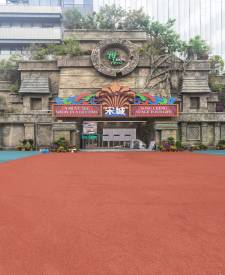 上海宋城彩色透水瀝青項(xiàng)目 上海宋城彩色透水瀝青項(xiàng)目